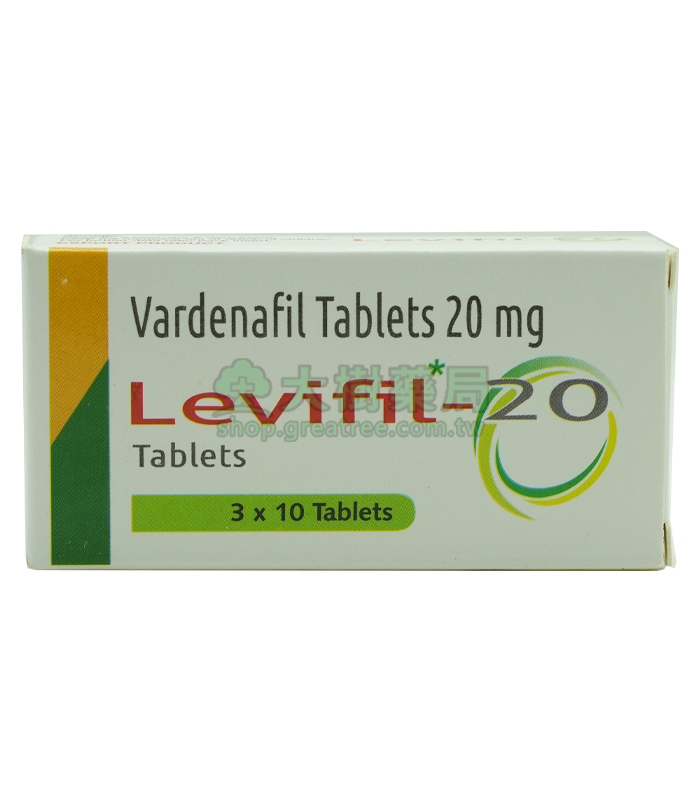 樂威壯 Levifil 20mg/30粒 印度學名藥 | 大樹藥局官方直營